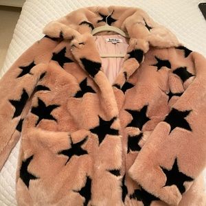 Jake star FAUX fur coat